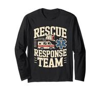Rescue Response Team Ambulance Paramedic EMS Long Sleeve T-Shirt