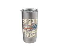 Rescue Response Team Ambulance Paramedic EMS Stainless Steel Insulated Tumbler