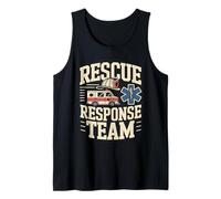 Rescue Response Team Ambulance Paramedic EMS Tank Top