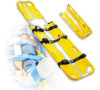 Rescue Scoop Stretcher, Folding Portable Design with Adjustable Frame 160-210cm X-Ray Friendly Construction and Compact Fold for Storage in Clinics Venues Weight 159kg