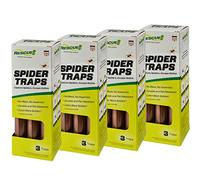 RESCUE! Spider Traps - Catches Brown Recluse, Hobo Spiders, Black Widows & Wolf Spiders - 4 Pack (12 Traps)