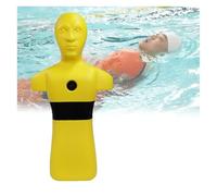 Rescue Training Dummy For Pools, Beaches, And Rivers; Water Rescue And Drowning Prevention Mannequin; Fire Service Model; Features Three Water-fill Ports And Rapid Drainage(Yellow)