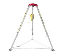 Rescue Tripod for Firefighters, 544 kg Capacity, Compact Design for Tight Spaces, Ideal for Lifting and Rescue Operations, and Reliable Safety Equipment