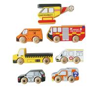 Rescue vehicles - Set of 7 Multicoloured one size