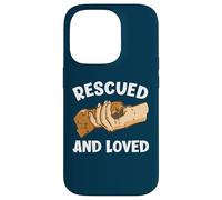 Rescued And Loved Cute Rescue Dog Case for iPhone 14 Pro