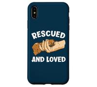Rescued And Loved Cute Rescue Dog Case for iPhone XS Max