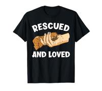 Rescued and Loved Cute Rescue Dog T-Shirt