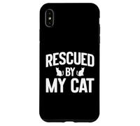 Rescued by My Cat Mom Case for iPhone XS Max