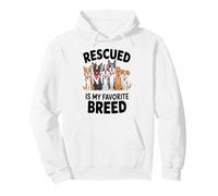 Rescued Dog Is My Favorite Breed Animal Shelter Love Pullover Hoodie
