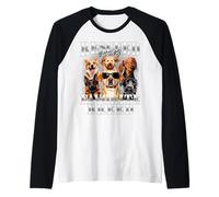 Rescued is My Favorite Breed 90s Style Dog Owner Raglan Baseball Tee