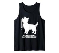Rescued Is My Favorite Breed Dog Pet Adoption Animal Rescue Tank Top