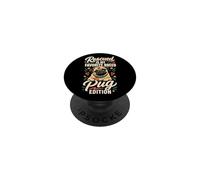 Rescued Is My Favorite Breed Pug Edition PopSockets Adhesive PopGrip