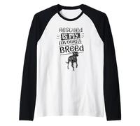 Rescued is My Favourite Breed Rescuing Dog Rescued Dogs Raglan Baseball Tee