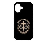 Rescued Redeemed Restored Christian Faith Vintage Case for iPhone 16