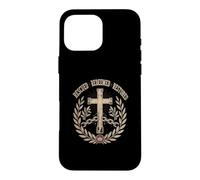 Rescued Redeemed Restored Christian Faith Vintage Case for iPhone 16 Pro Max