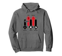 Rescued Redeemed Rose Returns Receives Recreates Christian Pullover Hoodie