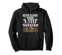 Research Anchestry Historian Family Tree Progress Genealogy Pullover Hoodie