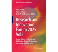 Research and Innovation Forum 2025 Vol2: . Kindly update casing for the book subtitle in JS "Competitiveness, Growth and Well-Being Through ... (Springer Proceedings in Complexity)