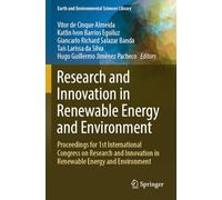 Research and Innovation in Renewable Energy and Environment: Proceedings for 1st International Congress on Research and Innovation in Renewable Energy ... (Earth and Environmental Sciences Library)