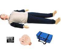 Research Centers Teaching Supplies, Professional Patient Care Medical Manikin, CPR Training Manikin Adult Full Body, First Aid Educational Rescue Teaching Model, for Student Demonstration.