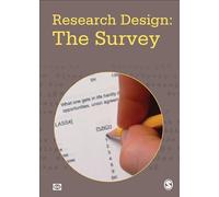 Research Design: The Survey [DVD]