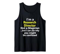 Research Director Psychology Clinical Behavioral Job Career Tank Top