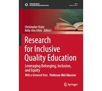 Research for Inclusive Quality Education: Leveraging Belonging, Inclusion, and Equity (Sustainable Development Goals Series)