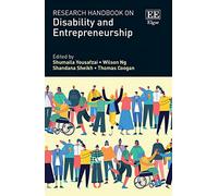 Research Handbook on Disability and Entrepreneurship