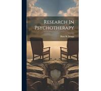 Research In Psychotherapy