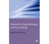 Research in Psychotherapy and Counselling