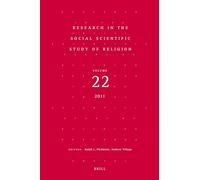Research in the Social Scientific Study of Religion, Volume 22