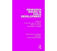 Research Issues in Child Development