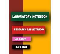 Research Lab Notebook:: Chemistry Lab Notebook and Laboratory Notebook for Scientists, Students and Researchers, Experiment Record Book, Laboratory Research Log Book with Grid Pages