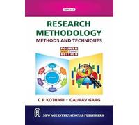 Research Methodology: Methods And Techniques (Multi Colour Edition)