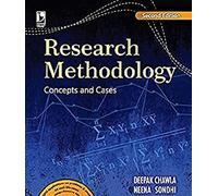 Research Methodology [Paperback] [Jan 01, 2016] Deepak Chawla Neena Sondhi