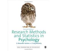 Research Methods and Statistics in Psychology (SAGE Foundations of Psychology series)