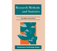 Research Methods and Statistics (Introductory Psychology Series)