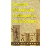 Research Methods and Techniques In Social Science : Substance and Style