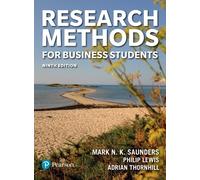 RESEARCH METHODS FOR BUSINESS STUDENTS by Mark Saunders Paperback Self Help
