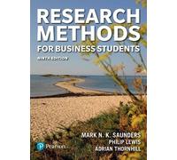 Research Methods for Business Students by Mark Saunders, Phil... - 9781292402727