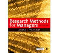 Research Methods for Managers