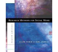 Research Methods for Social Work