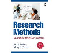 Research Methods in Applied Behavior Analysis