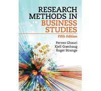 Research Methods in Business Studies