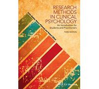 Research Methods in Clinical Psychology: An Introduction for Students and Practitioners, 3rd Edition