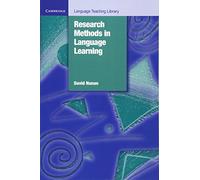 Research Methods in Language Learning (Cambridge Language Teaching Library)