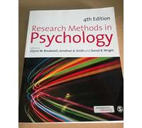 Research Methods in Psychology