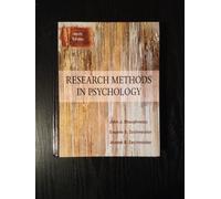 Research Methods In Psychology