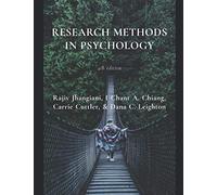 Research Methods in Psychology: 4th edition