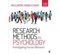 Research Methods in Psychology : Investigating Human Behavior